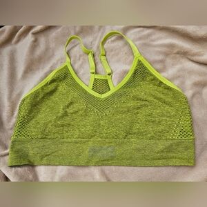 Women's Lime/Chartreuse Green Sports Bra